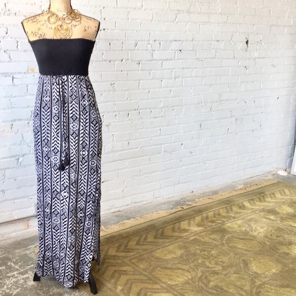 rosette by be cool Dresses & Skirts - Strapless summer maxi dress. Elastic bust band. S